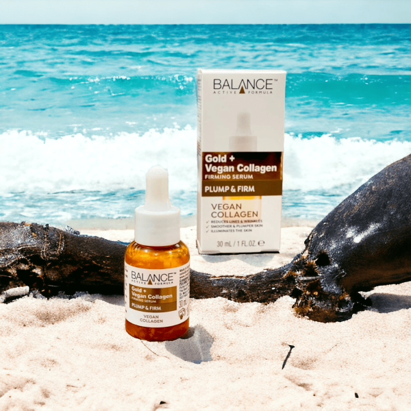 سرم جوان کننده پوست Gold Vegan Collagen بالانس Balance - Image 3