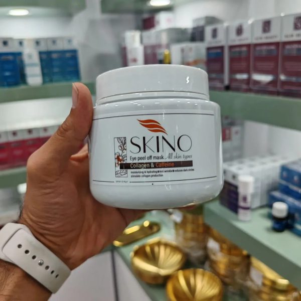 ماسک کافیین و کلاژن دور چشم SKINO - Image 3